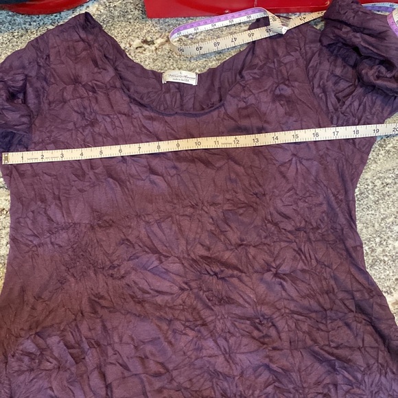 Stunning Vine Street Crinkle Dress & Matching Hooded Duster Size L​ - Picture 12 of 16